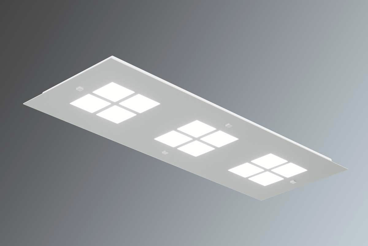 Plafoniera Led Dimabila : Plafoniera delta pl