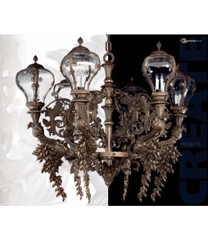 Candelabru RIPERLAMP 557G BN