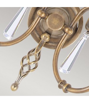 Aplica AEGEAN AG2-AGED-BRASS