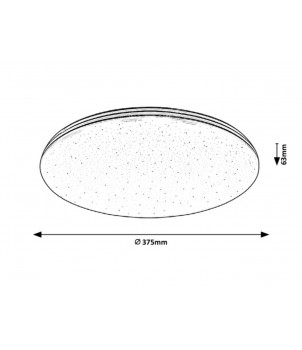 Plafoniera TOMA 3875