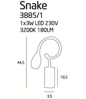 Aplica SNAKE 3885/1