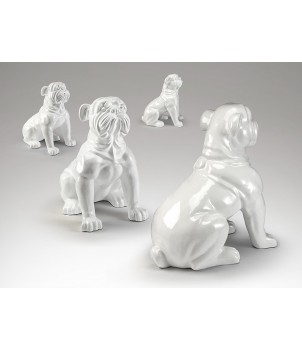 Figurina WHITE BULLDOG 738613