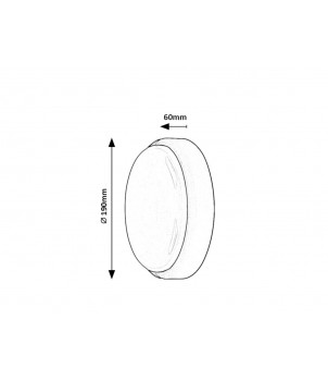 Plafoniera HORT 7406