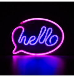 Aplica NEON HELLO FM-NL41