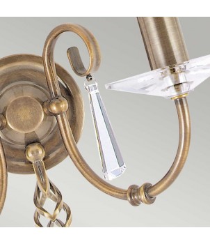 Aplica AEGEAN AG2-AGED-BRASS