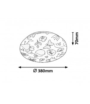 Plafoniera HANKA 3416