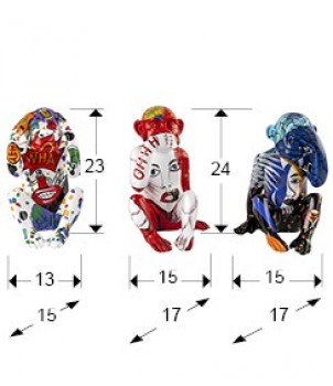SET Figurine MONOS SABIOS 713863