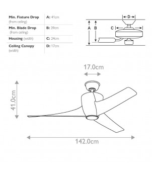 Lustra KLF-PHREE-56-WHT