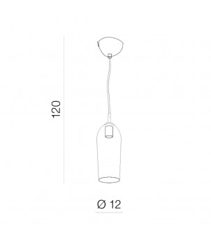 Lustra BLANCA 1 AZ3337