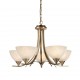 Candelabru LUX AND BELLE 1725-5AB
