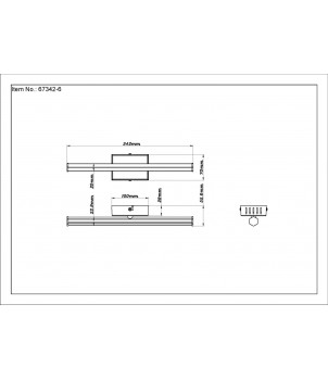 Plafoniera KIRINA 67342-6