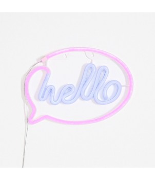 Aplica NEON HELLO FM-NL41