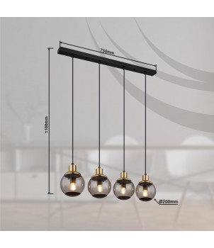Lustra POTTER 15860-4H