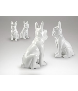 Figurina WHITE BULLDOG 722599