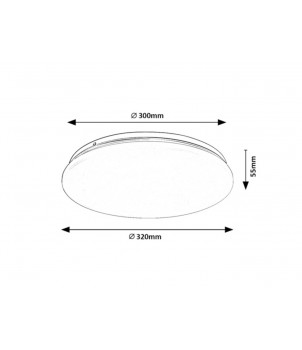 Plafoniera VENDEL 71102