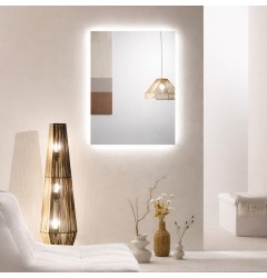 Oglinda Baie HALO MIRROR-LED6080-BK