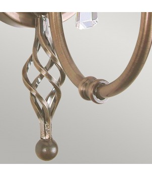 Aplica AEGEAN AG1-AGED-BRASS