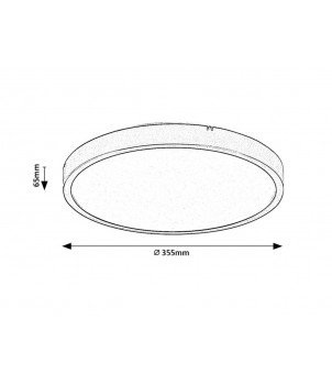 Plafoniera ALENZO 71428