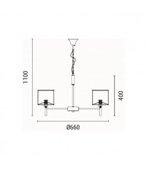 Candelabru COURT 144-47018