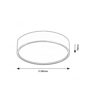 Plafoniera LARCIA 75012