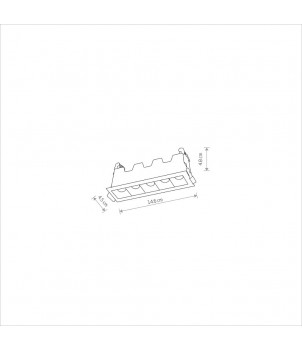 Spot Incastrat MINI LED RECESSED 10043