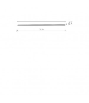 Plafoniera STRAIGHT LED CEILING M 7553