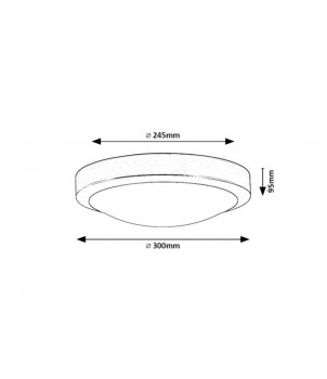 Plafoniera KLEMENTINE 75008