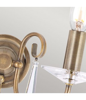 Aplica AEGEAN AG2-AGED-BRASS