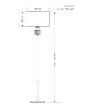 Lampadar VERDE VER-LS-1(ZM)