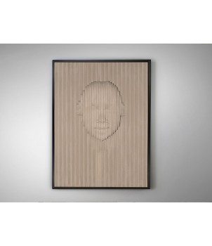 Tablou BEIGE FACE 302050 / BAS-RELIEF
