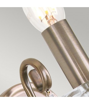 Aplica AEGEAN AG1-AGED-BRASS