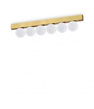 Plafoniera PING PONG PL6 OTTONE 328263