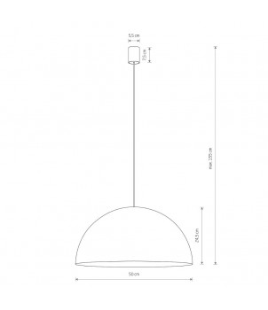 Lustra HEMISPHERE SUPER L 10296