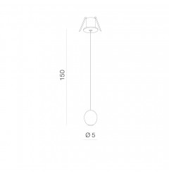 Lustra Incastrata OVUM 1 AZ3096