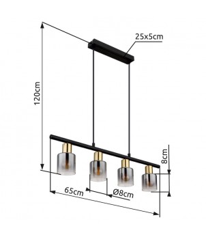 Lustra HOLLSY 54310-4H
