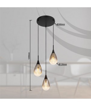 Lustra KRYS 15576-3H