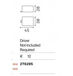 Driver BIT ROCKET ULTRAMINI TWIGGY DR. ON-OFF 3.5W 350MA 276205