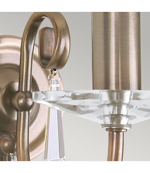 Aplica AEGEAN AG1-AGED-BRASS