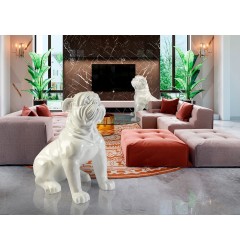 Figurina WHITE BULLDOG 738613