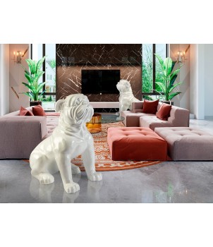 Figurina WHITE BULLDOG 738613