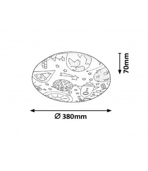 Plafoniera HANKA 3417