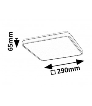 Plafoniera ALENZO 71432